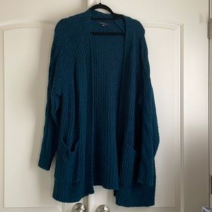 American Eagle Blue Cardigan